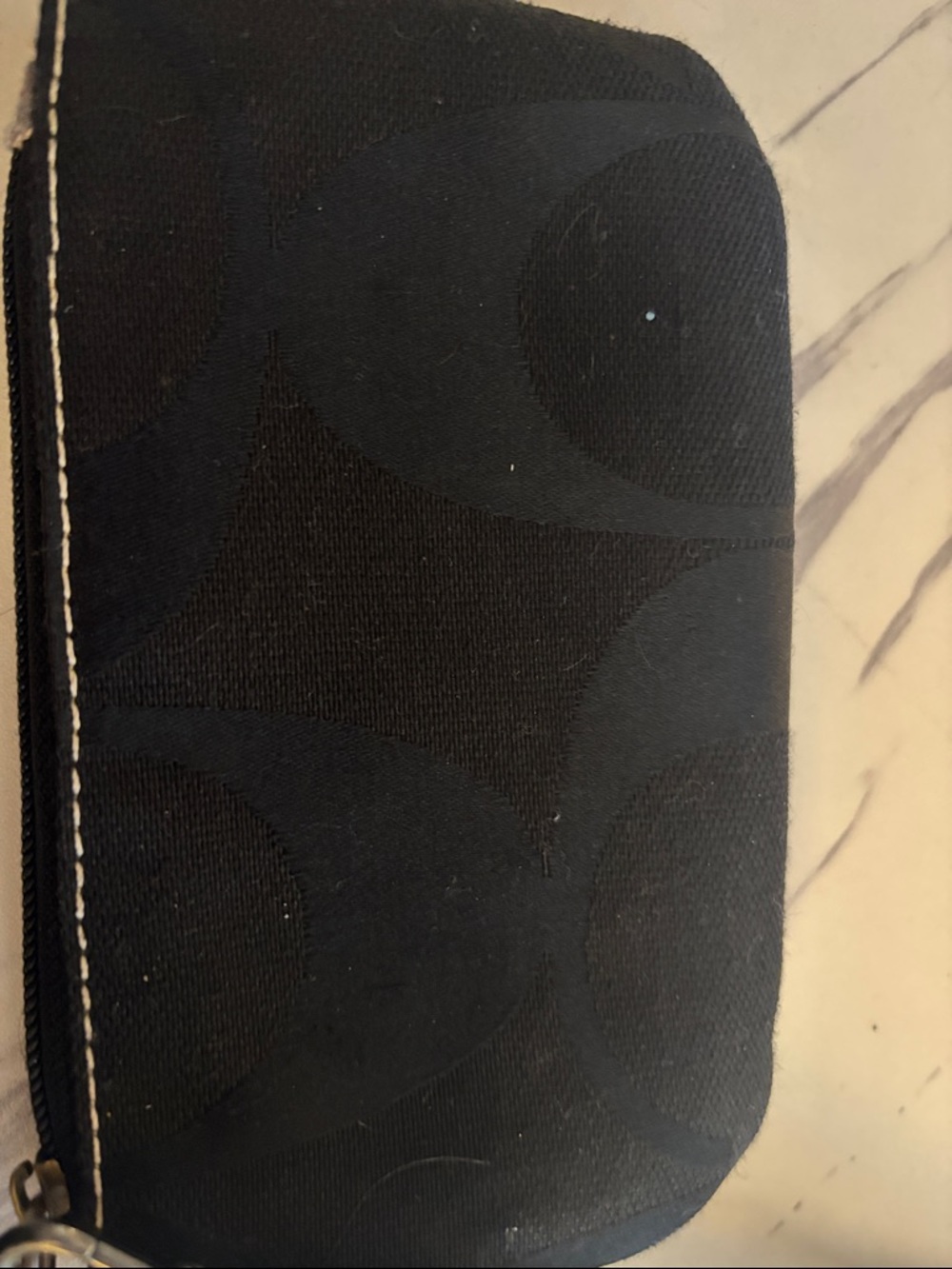 Coach Black Signature Wristlet Clutch - Picture 2 of 2